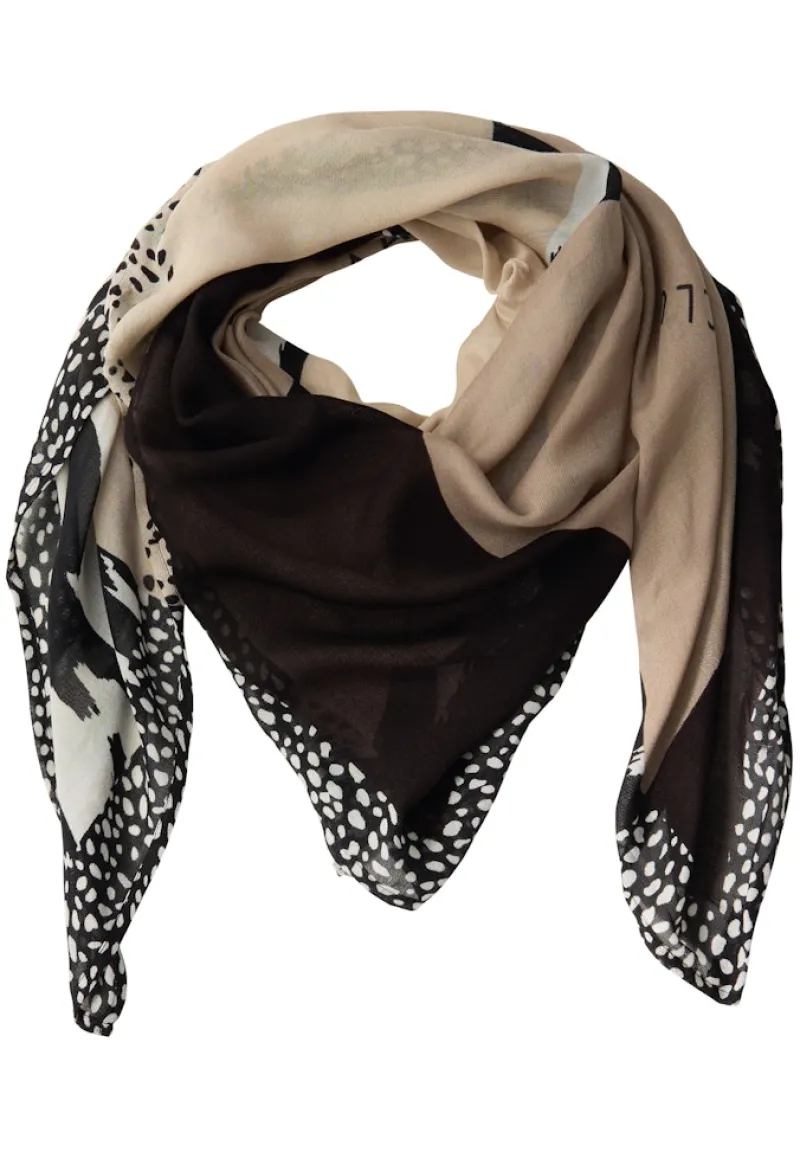 Street One Accessoires*Gemustertes Tuch sanded beige