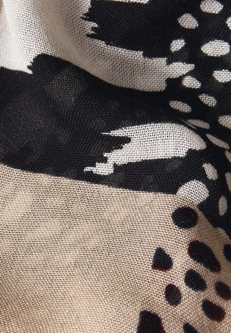 Street One Accessoires*Gemustertes Tuch sanded beige