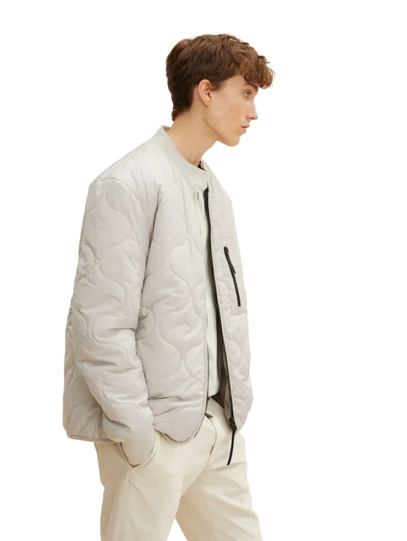 Tom Tailor Denim Jacken*Gesteppte Bomberjacke light dove grey