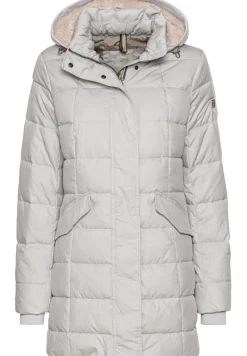Camel Active Jacken*Gesteppte Jacke mit abnehmbarer Kapuze Silver