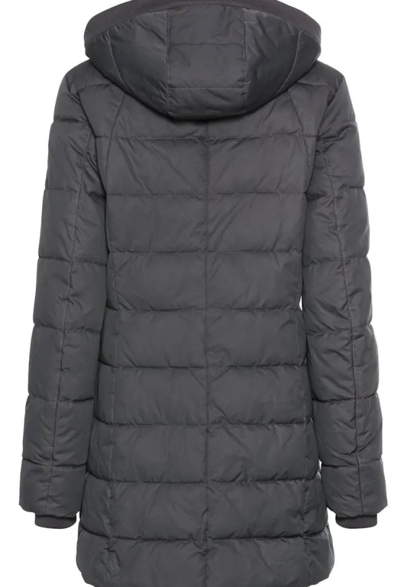 Camel Active Jacken*Gesteppte Jacke mit abnehmbarer Kapuze charcoal