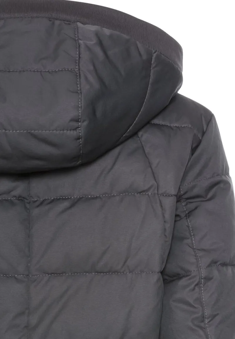Camel Active Jacken*Gesteppte Jacke mit abnehmbarer Kapuze charcoal