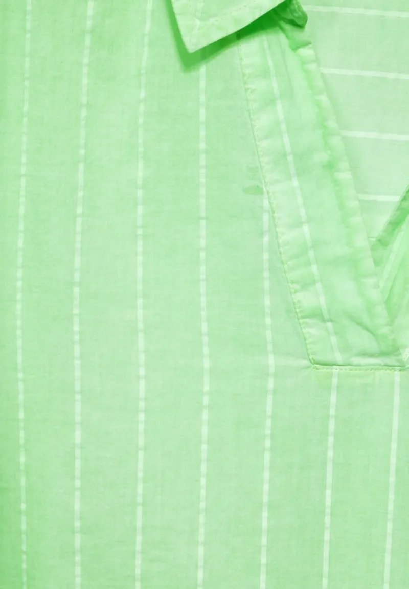 Cecil Blusen*Gestreifte Bluse matcha lime