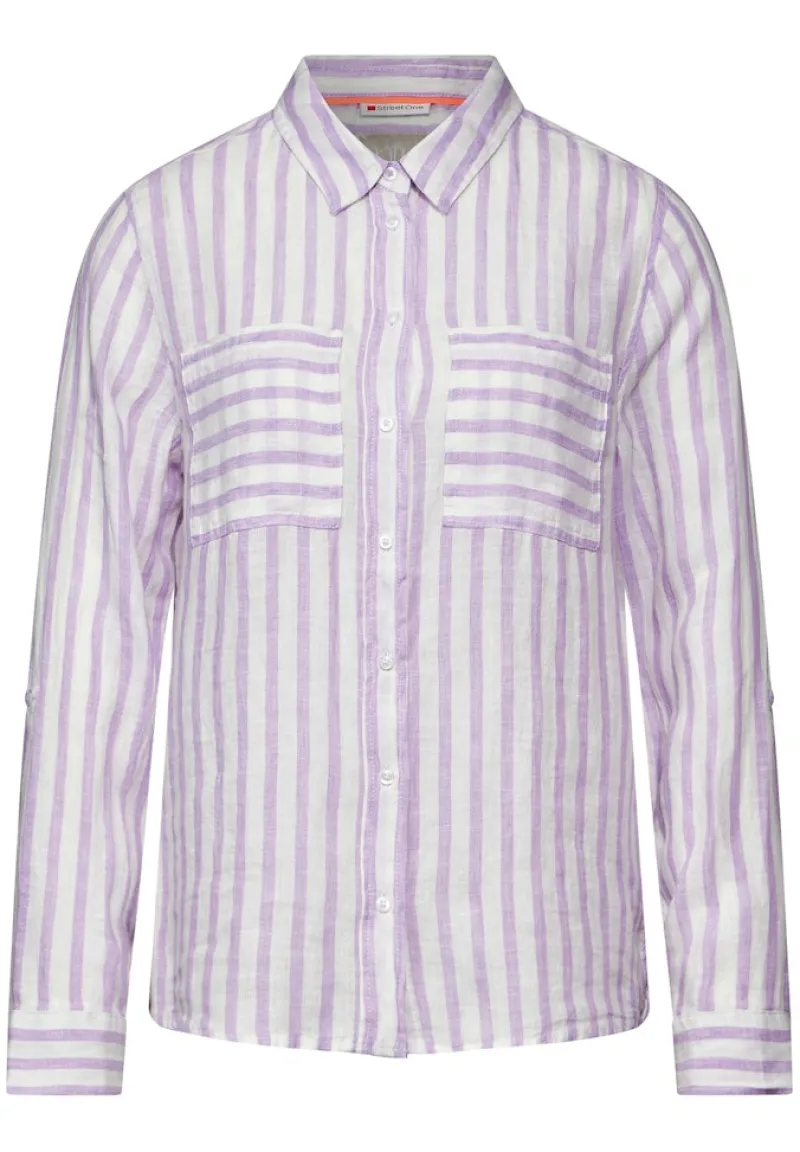 Street One Blusen*Gestreifte Bluse smell of lavender