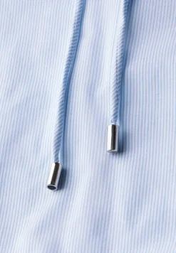 Street One Blusen*Gestreifte Bluse smoked blue