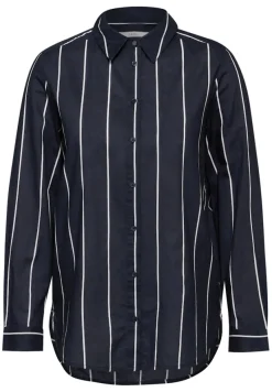 Cecil Blusen*Gestreifte Bluse universal blue