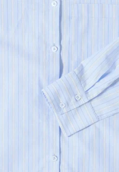 Cecil Blusen*Gestreifte Hemdbluse light sky blue
