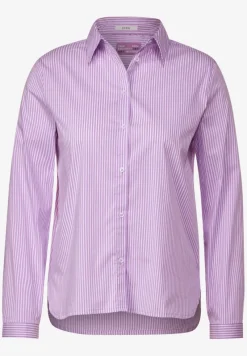 Cecil Blusen*Gestreifte Hemdbluse sporty lilac