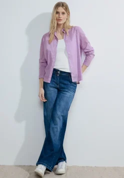Cecil Blusen*Gestreifte Hemdbluse sporty lilac