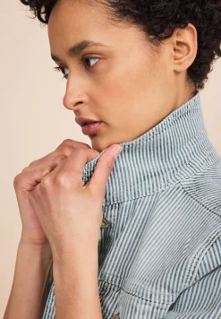 Street One Jacken*Gestreifte Jeansjacke stripe soft washed