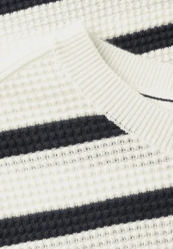 Cecil Pullover & Sweatshirts*Gestreifter Strukturpullover universal blue