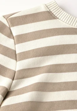Street One Pullover & Sweatshirts*Gestreifter Sweater safari beige