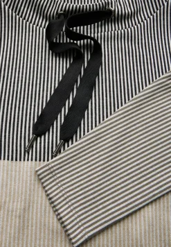 Cecil Pullover & Sweatshirts*Gestreiftes Colorblock Shirt light hazel beige