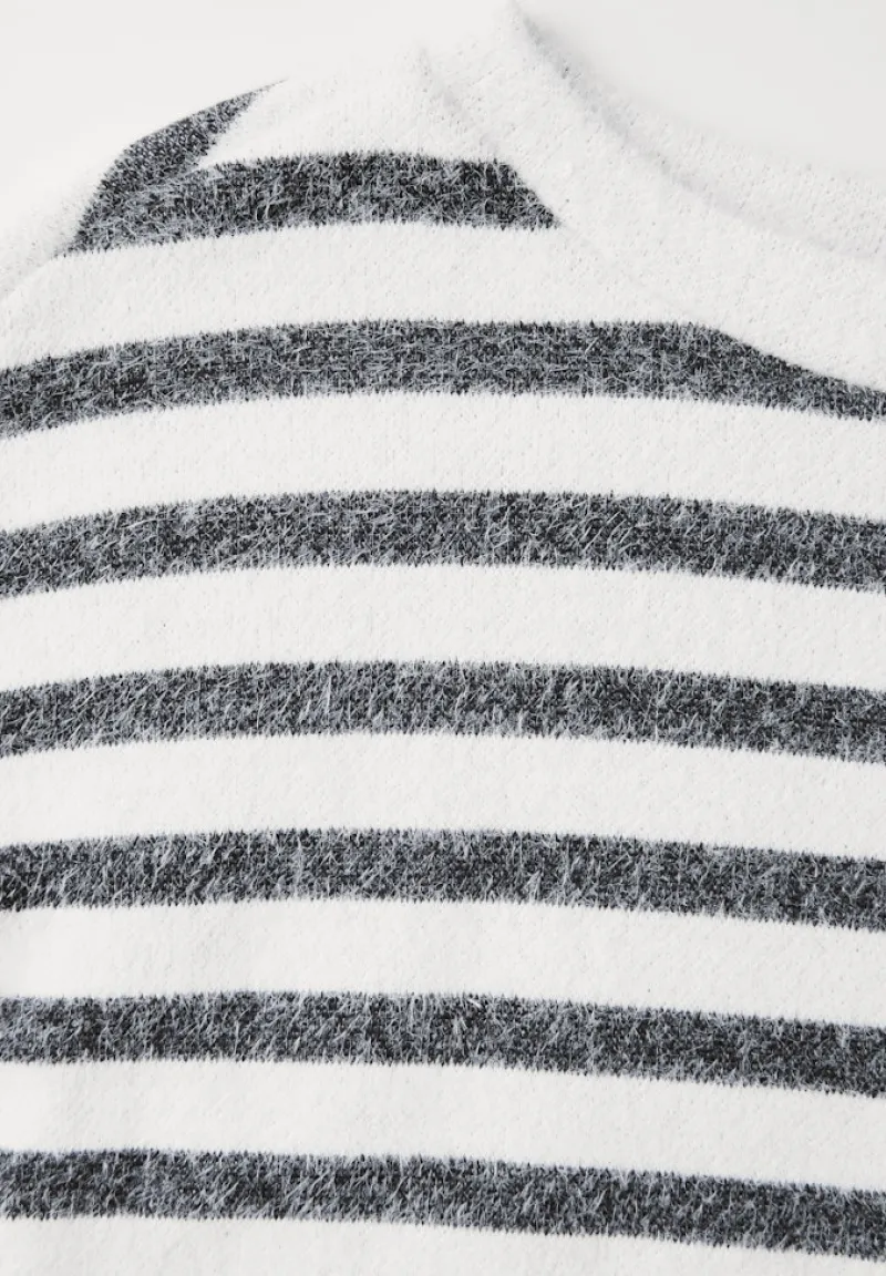 Cecil Shirts*Gestreiftes Federgarn Shirt universal blue