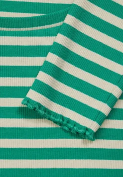 Street One Shirts*Gestreiftes Rippshirt fresh spring green