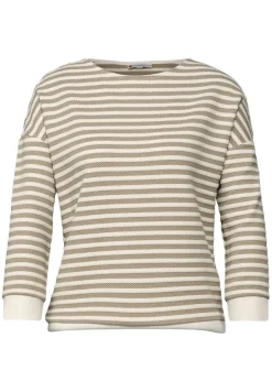 Street One Shirts*Gestreiftes Shirt honey sand