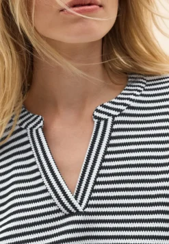 Cecil Shirts*Gestreiftes Strukturshirt urban navy blue