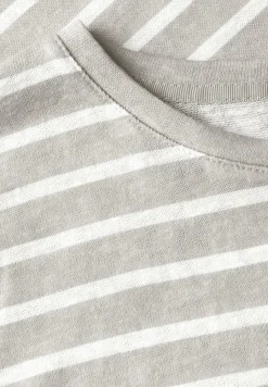 Street One Shirts*Gestreiftes T-Shirt dark moonstone sand