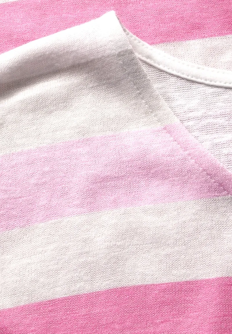 Street One Shirts*Gestreiftes T-Shirt glory red