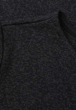 Street One Shirts*Glitzer Strick-Look Shirt Black