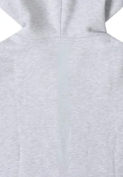 Cecil Pullover & Sweatshirts*Glitzernde Hoodie Sweatjacke luna grey melange