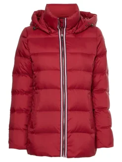 Tommy Hilfiger Jacken*GLOBAL STRIPE DOWN JKT rouge