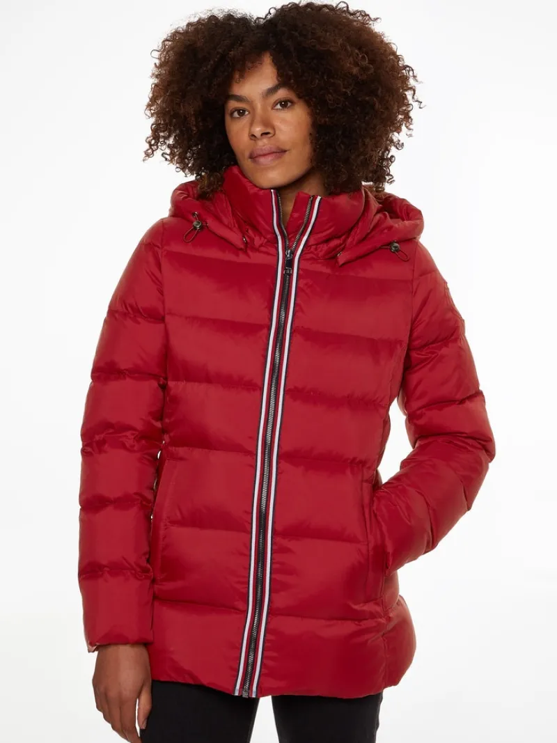 Tommy Hilfiger Jacken*GLOBAL STRIPE DOWN JKT rouge