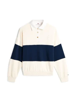Tommy Hilfiger Pullover & Sweatshirts*GOLD BTN RUGBY SWTSRT calico