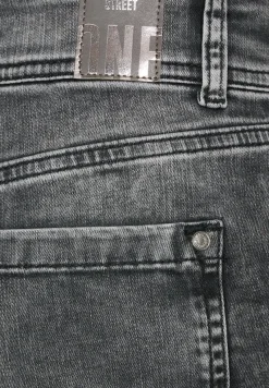 Street One Jeans*Graue Slim Fit Jeans authentic dark grey wash