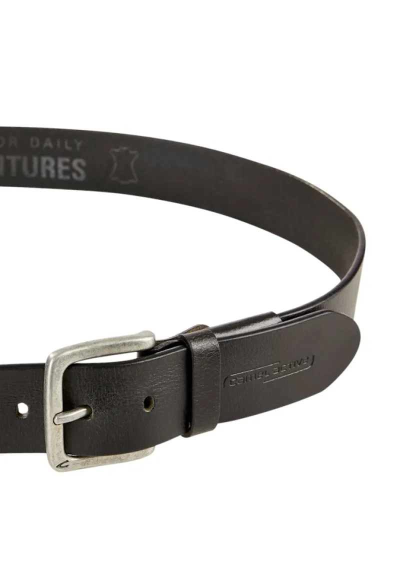 Camel Active Accessoires*Gürtel aus echtem Leder Black