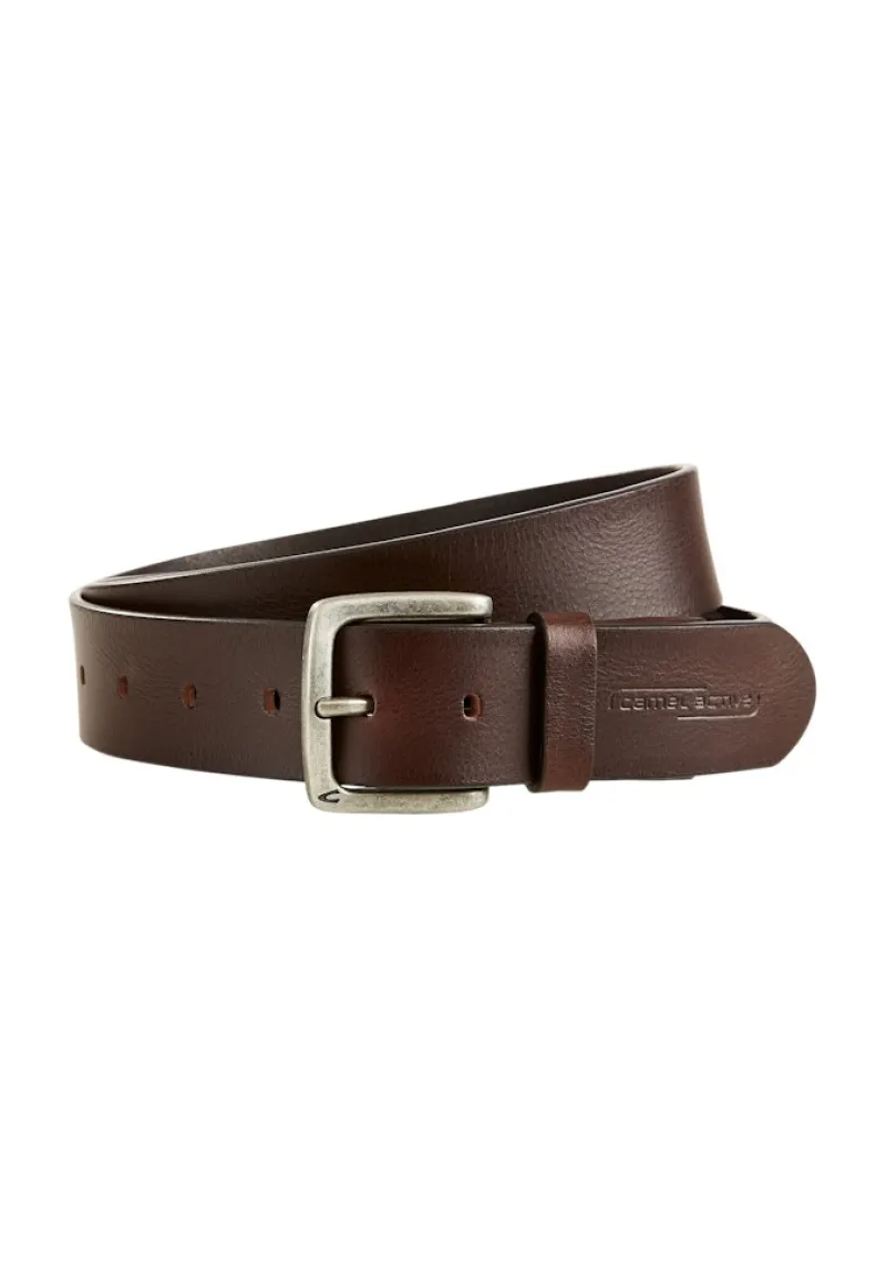 Camel Active Accessoires*Gürtel aus echtem Leder dark brown