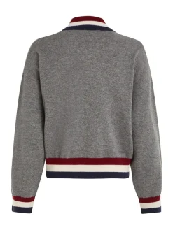 Tommy Hilfiger Pullover & Sweatshirts*GS WOOL CASHMERE MOCK-NK SWT med heather grey