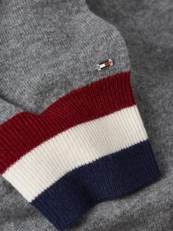Tommy Hilfiger Pullover & Sweatshirts*GS WOOL CASHMERE MOCK-NK SWT med heather grey