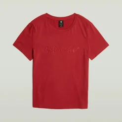 G-star Raw Shirts*G-script shiny r t wmn baron