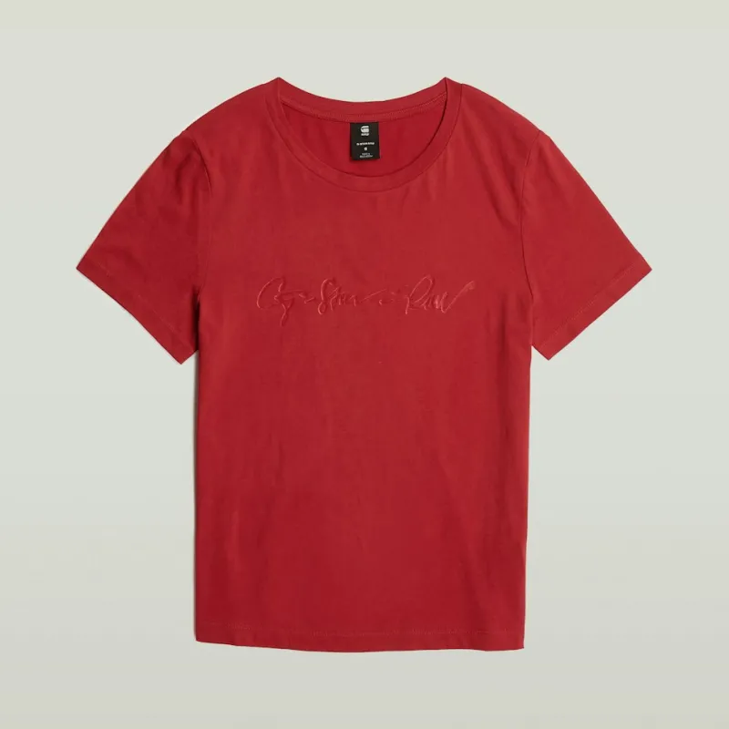 G-star Raw Shirts*G-script shiny r t wmn baron