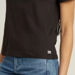 G-star Raw Shirts*G-script shiny r t wmn dk black