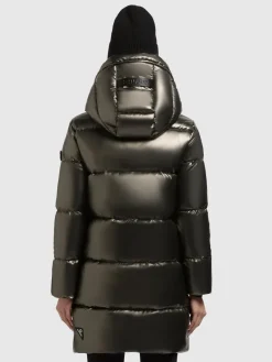 Khujo Jacken*Haya2 Shiny 581 Mud Brown