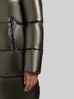 Khujo Jacken*Haya2 Shiny 581 Mud Brown