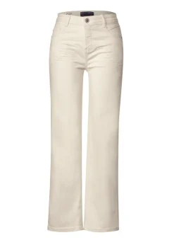 Street One Jeans*Helle Casual Fit Jeans ecru soft wash