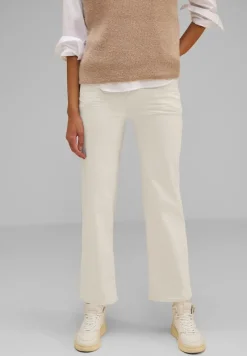 Street One Jeans*Helle Casual Fit Jeans ecru soft wash