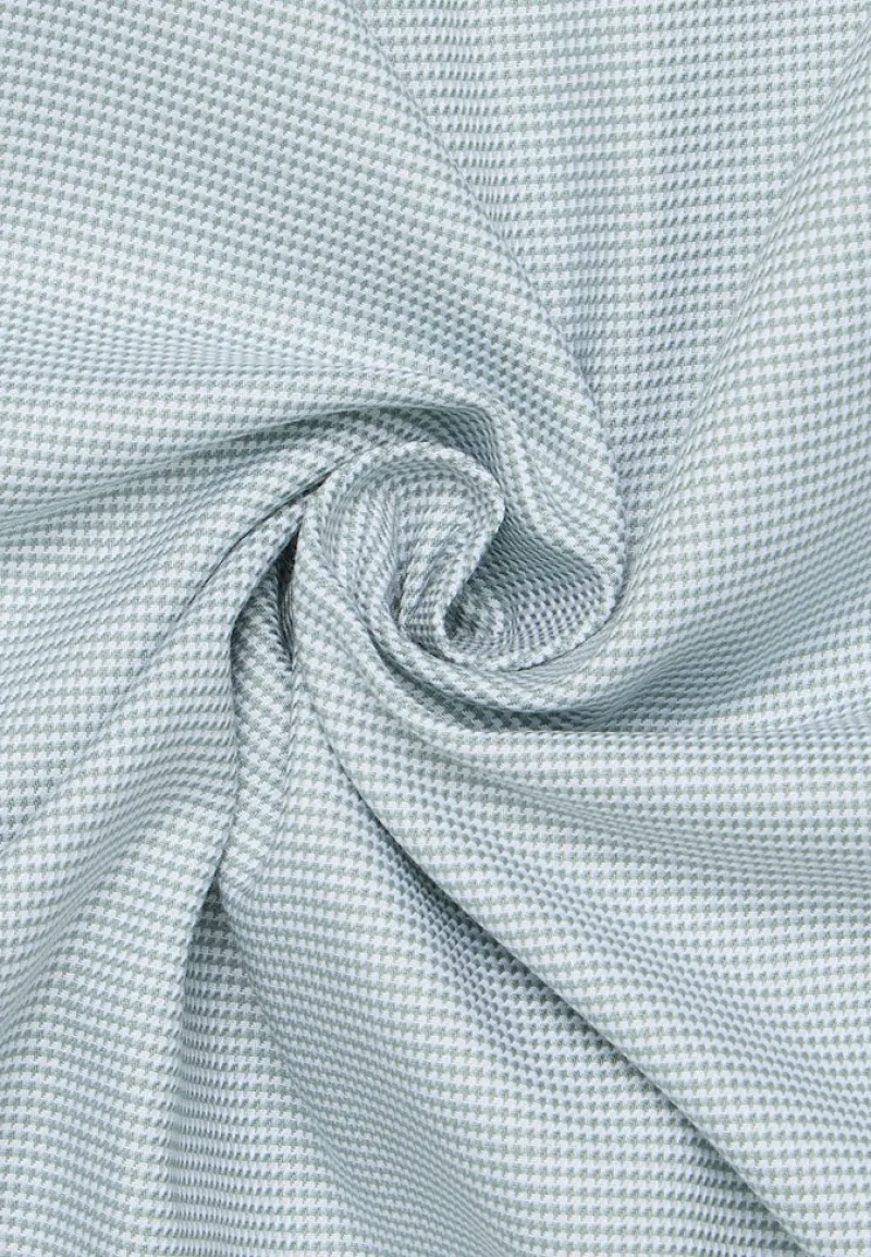 ETERNA Hemden|Big Boys*Hemd Hahnentritt Kurzarm pastellgrün