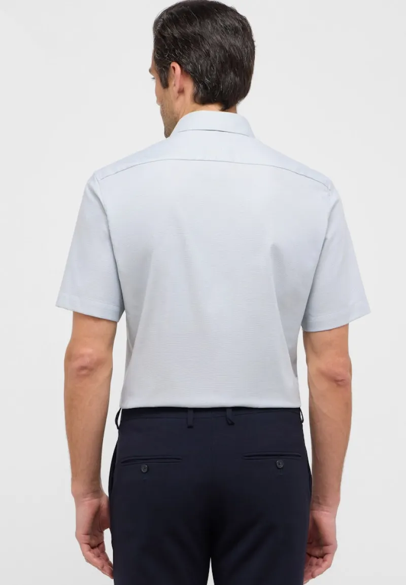 ETERNA Hemden|Big Boys*Hemd Hahnentritt Kurzarm pastellgrün