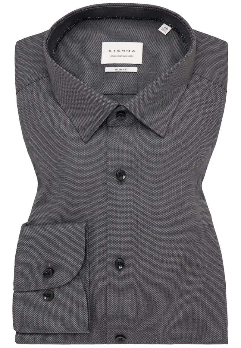 ETERNA Hemden|Big Boys*Hemd Langarm anthrazit