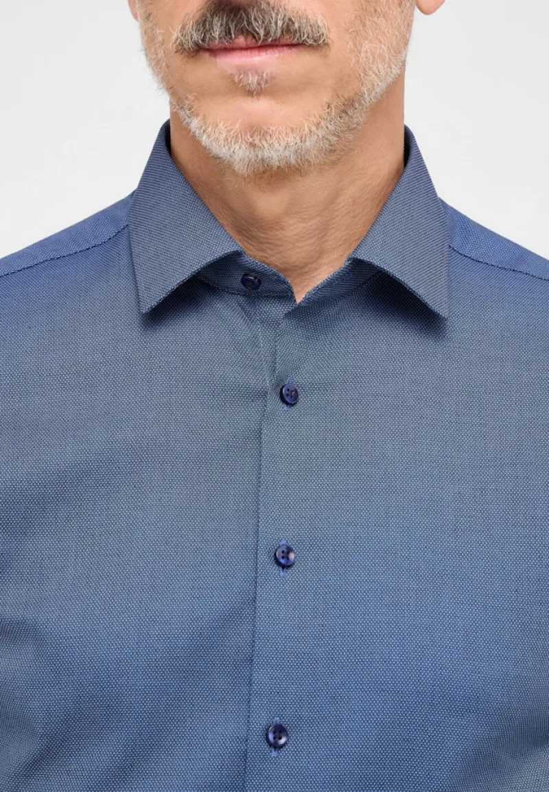 ETERNA Hemden|Big Boys*Hemd Langarm dunkelblau