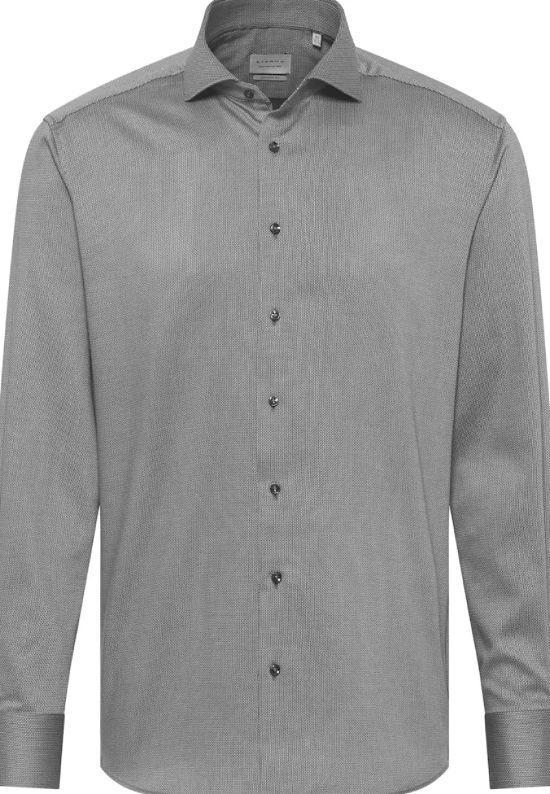 ETERNA Hemden|Big Boys*Hemd Langarm Grau