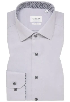 ETERNA Hemden|Big Boys*Hemd Langarm Grau