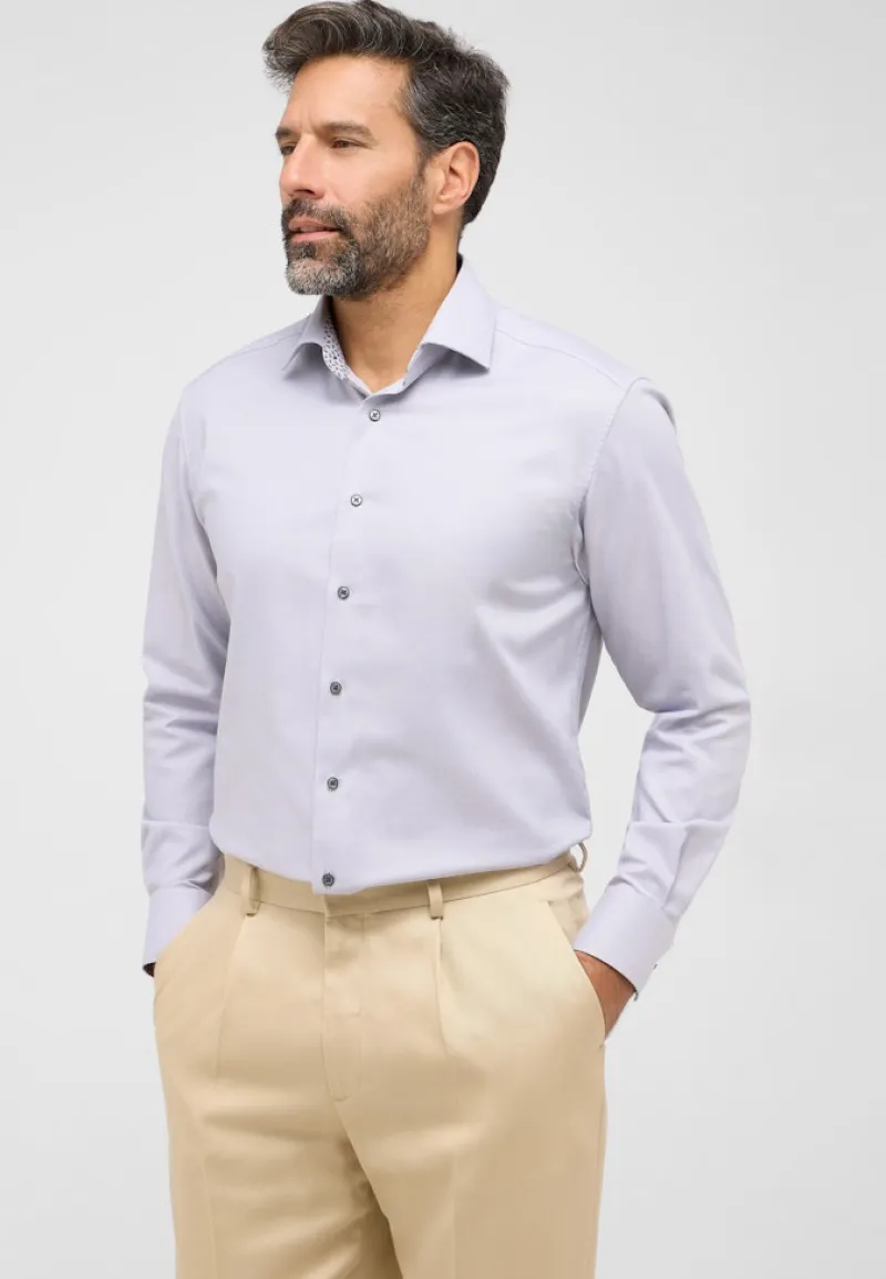 ETERNA Hemden|Big Boys*Hemd Langarm Grau