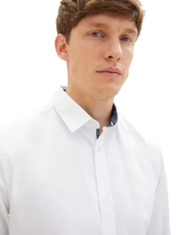 Tom Tailor Hemden|Big Boys*Hemd mit Kentkragen white