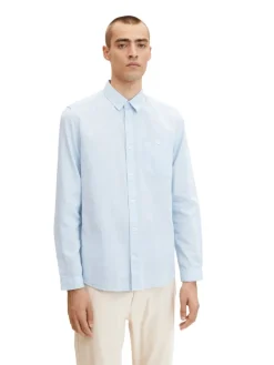 Tom Tailor Hemden|Big Boys*Hemd mit Struktur light blue white structure