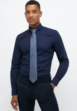 ETERNA Hemden|Big Boys*Hemd Pinpoint Langarm dunkelblau